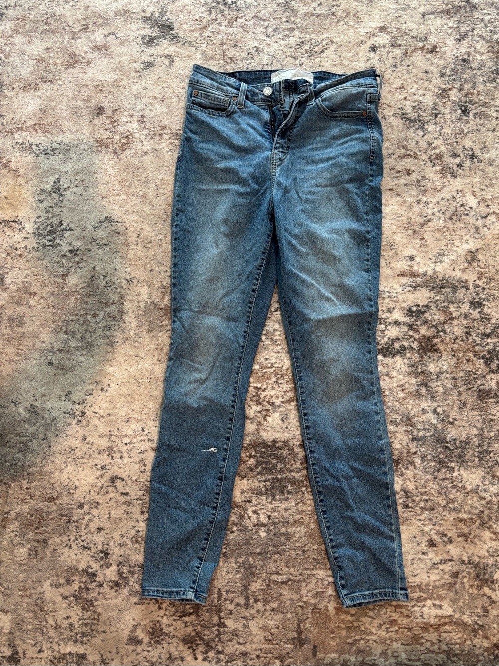 Signature by Levi Strauss Mid Wash Skinny Jeans - Blue